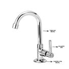 Torneira Lavatório Banheiro B. M. Metal Light 1195 C-72 ¼ Volta Cromado Torneira Lavatório Banheiro B. M. Metal Light 1195 C-72 ¼ Volta Cromado