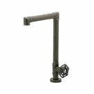 Torneira Lavatório Banheiro Industrial Rústica Pia Bancada Dourado Ouro Velho Metal Luxo