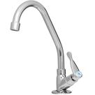 Torneira Lavatorio Banheiro Lavabo Cuba Pia Bica Alta Em Metal Cromada Design Elegante 1/4 De Volta Volante Alta Qualidade Resistente Durável Iguatemi