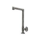 Torneira Lavatório Industrial Mesa Rustica Prata Velho Luxo