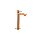 Torneira Lavatorio Level Mesa Bica Alta Gold Red - Deca