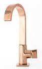 Torneira Lavatorio Mesa Rose Gold 1/4 De Volta Samer
