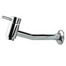 Torneira lavatorio parede pratica curta 15cm cromada lavabo banheiro