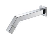 Torneira Lavatório parede Slim Tube Quadrada Cromado 1/4v - DeckCasa DH 0299