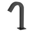 Torneira Lavatorio Quadrada Baixa Black Matte Preto Fosco