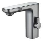Torneira Led Painel Digital Sensor Mãos Misturadora Banheiro