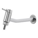 Torneira Link Longa Jardim Tanque Com Adaptador de Mangueira