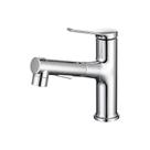 Torneira Luxo Lavatório Monocomando Bica Móvel 3 Jatos Inox