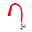 Torneira Luxo Softflex Vermelho Cone 2 Jatos Bancada C-70 Cód. 5501