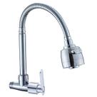 Torneira Metal Inox Gourmet Pia Cozinha Luxo De Parede