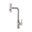 Torneira Misturador Cozinha Flex Com Ducha Monocomando Cinza
