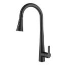 Torneira Misturador De Cozinha Preto Fosco Monocomando Extensível Gourmet De Bancada Torneira Misturador De Cozinha Preto Fosco Monocomando Extensível Gourmet De Bancada