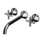 Torneira Misturador Docol Liss 922748 de Parede Grafite Polido