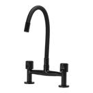 Torneira Misturador Gourmet Flexível Preto Mesa Cozinha C42 Torneira Misturador Gourmet Flexível Preto Mesa Cozinha C42