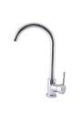 Torneira Misturador Monocomando Cozinha Em Aço Inox Escovado Bica Alta Bica Móvel 360 Pastilha Cerâmica Alta Durabilidade Design Moderno V134 Vimer