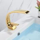 Torneira Misturador Monocomando Stylus Luxo Dourado Brilho