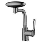 Torneira Monocomando Banheiro Cozinha Rotaçao 360 Graus Quatro Jatos Cascata Modo Bolha Cortina de Agua Fria Quente Misturador Bancada Mesa Luxo Moder