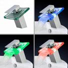 Torneira Monocomando Cascata LED Quadrada Baixa Waterfall 2263