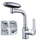 Torneira Monocomando Cozinha Banheiro Agua Quente Fria Rotaçao 360 Graus Quatro Jatos de Agua Misturador Mesa Bancada Luxo Moderno