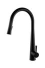 Torneira Monocomando Cozinha Gourmet Preto Fosco Ducha Extensível