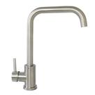 Torneira Monocomando Cozinha Mesa Pia Inox Polido Tubo U