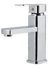Torneira Monocomando Cromada Quadrada Bica Baixa Luxo Banheiro Lavabo Inovartte IN18