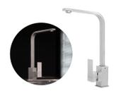 Torneira Monocomando Exclusive Em Aço Inox Escovado Bica Giratória e Arejador Torneira Monocomando Exclusive Em Aço Inox Escovado Bica Giratória e Arejador