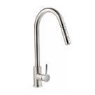 Torneira Monocomando Gourmet de Pia para Cozinha com Bica Alta Extensível Inox Escovado Torneira Monocomando Gourmet de Pia para Cozinha com Bica Alta Extensível Inox Escovado