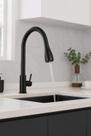 Torneira Monocomando Gourmet Premium Preto
