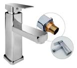 Torneira Monocomando Inox 304 Banheiro 1/4 Volta
