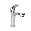 Torneira Monocomando Lavatório Banheiro Quente e Fria Mesa Baixa Cromado Metal Luxo