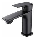 Torneira monocomando para banheiro chata baixa - preto 49008