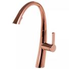 Torneira Monocomando Para Cozinha Rose Gold Com Extensor