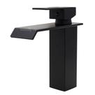 Torneira Monocomando Quadrada Slim Metalica Roma Black 2350