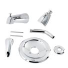 Torneira para Banheira e Chuveiro Kingston Brass KB531LT Cromado Polido