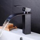 Torneira para Banheiro Monocomando Baixa Cascata Metálica Luxo