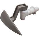 Torneira Para Begel Stille Branca Manuseador Direito Cinza