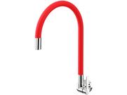 Torneira Para Cozinha Bica Alta Galiflex Cromado/Vermelha Docol