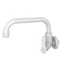 Torneira para Cozinha de Parede Bica Móvel Horizontal Berlim 1/4 de Volta Branca - Durin Torneira para Cozinha de Parede Bica Móvel Horizontal Berlim 1/4 de Volta Branca - Durin