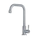 Torneira Para Cozinha Em Aço Inox 304 Escovado Tinguá Pingoo.casa - Prata