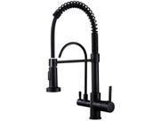 Torneira para Cozinha Gourmet de Mesa Dupla Nell