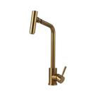 Torneira Para Cozinha Gourmet Misturador Monocomando Aço Inox 304 Utinga Pingoo.casa - Dourado