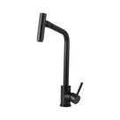 Torneira Para Cozinha Gourmet Misturador Monocomando Aço Inox 304 Utinga Pingoo.casa - Preto