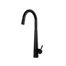 Torneira Para Cozinha Gourmet Misturador Monocomando Extensível Em Aço Inox 304 Fosco Apurema Pingoo.casa - Preto