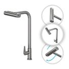 Torneira para Cozinha Grafite Bico Flexivel Tóquio metal Goldenx