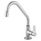 Torneira para Cozinha Mesa Bica Alta Arejador Articulado 1/4 Volta C70 - 3067 Leão Metais Cromada
