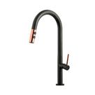 Torneira Para Cozinha Misturador Monocomando Aço Inox 304 Pauini Pingoo.casa - Preto e Dourado Rose Torneira Para Cozinha Misturador Monocomando Aço Inox 304 Pauini Pingoo.casa - Preto e Dourado Rose