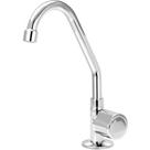 Torneira Para Cozinha Mônaco Plus 1-4 de Volta Bica Móvel C40 Cromada de Mesa Vtm140cwb Esteves Torneira Para Cozinha Mônaco Plus 1-4 de Volta Bica Móvel C40 Cromada de Mesa Vtm140cwb Esteves