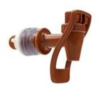 Torneira Para Filtro De Barro Alavanca Original Marca Salus Marrom