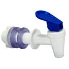 Torneira Para Filtro De Barro Branca com Alavanca Azul Torneira Para Filtro De Barro Branca com Alavanca Azul